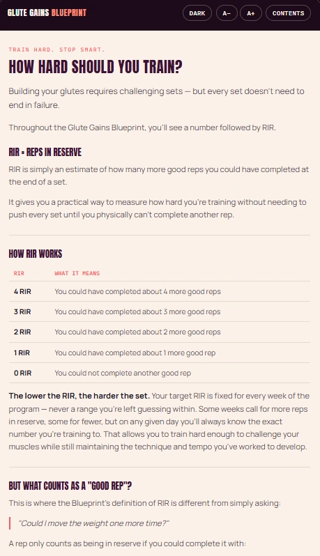 Blueprint book excerpt: How hard should you train?